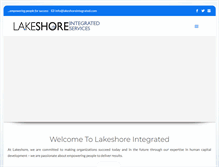 Tablet Screenshot of lakeshoreintegrated.com